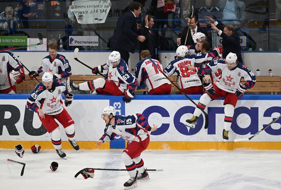 Russia Ice Hockey Kontinental League Metallurg - CSKA