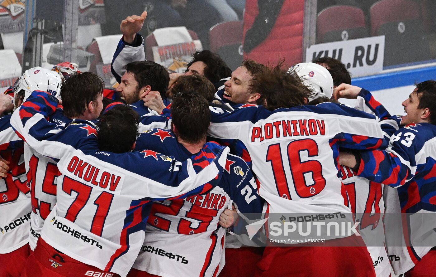 Russia Ice Hockey Kontinental League Metallurg - CSKA