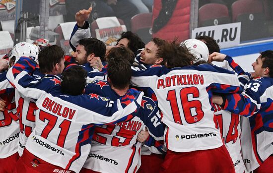 Russia Ice Hockey Kontinental League Metallurg - CSKA