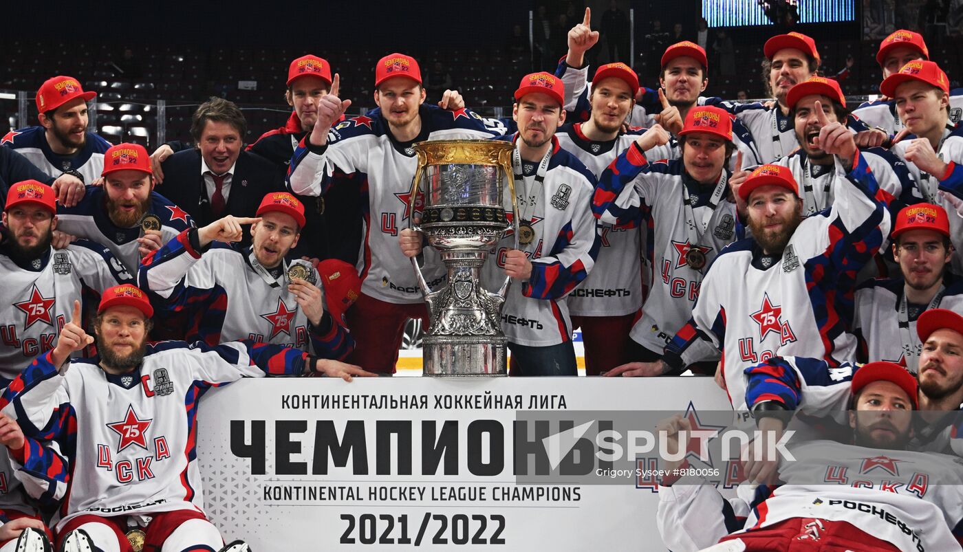 Russia Ice Hockey Kontinental League Metallurg - CSKA