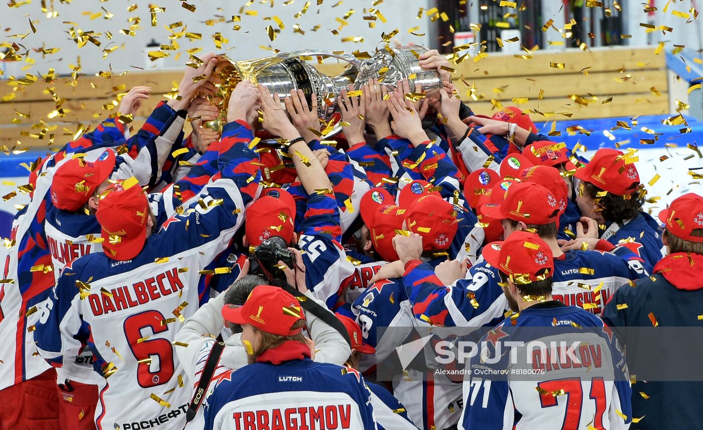 Russia Ice Hockey Kontinental League Metallurg - CSKA