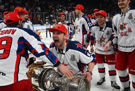 Russia Ice Hockey Kontinental League Metallurg - CSKA