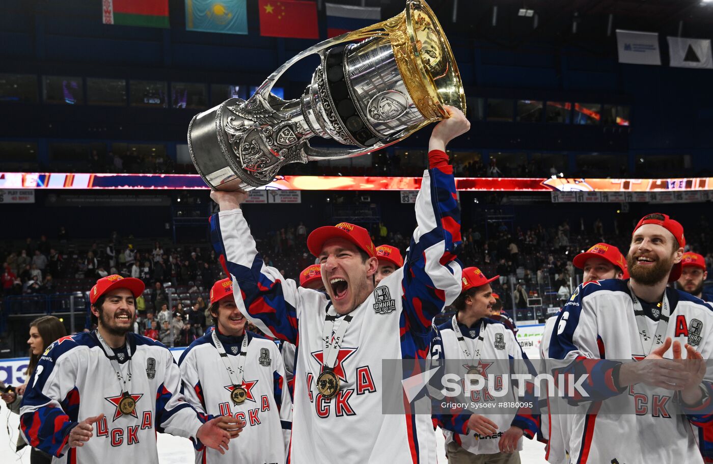 Russia Ice Hockey Kontinental League Metallurg - CSKA