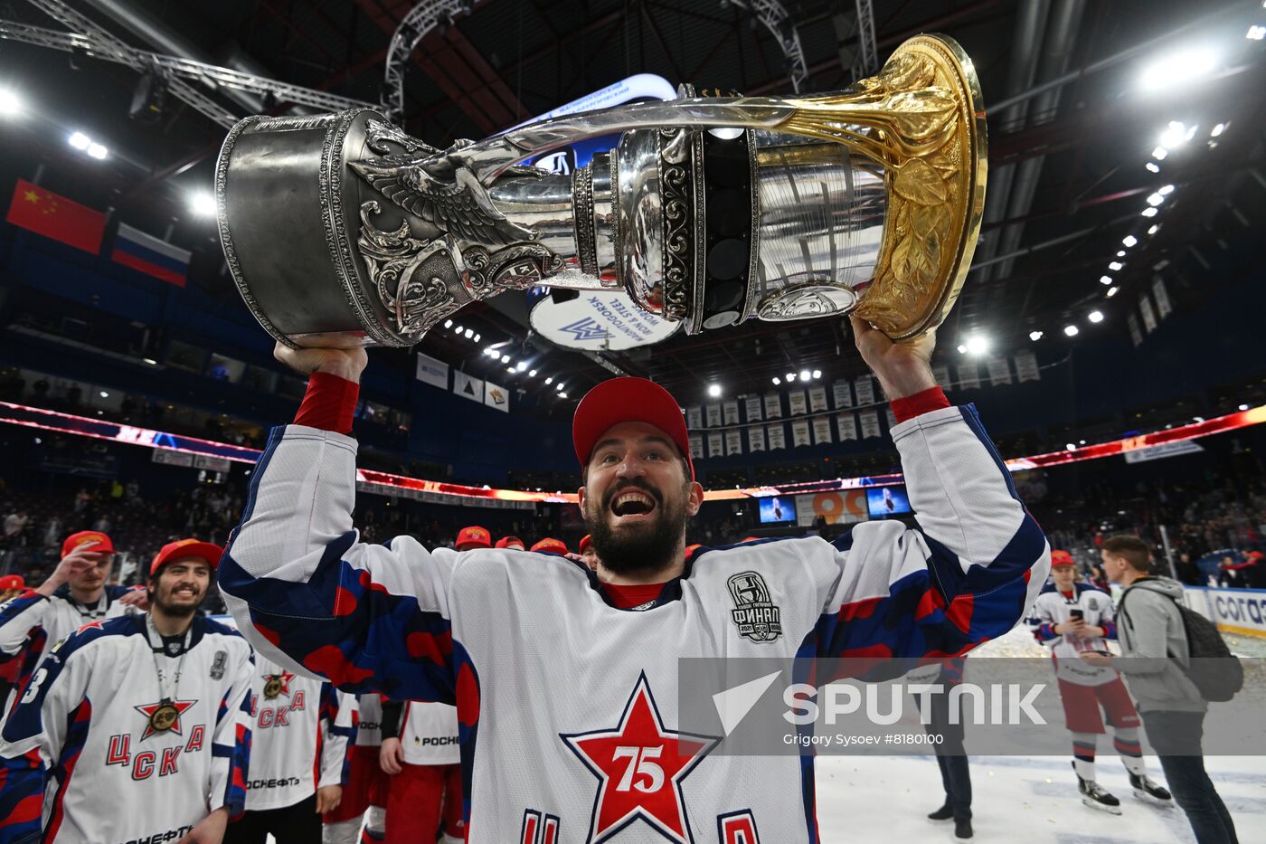 Russia Ice Hockey Kontinental League Metallurg - CSKA