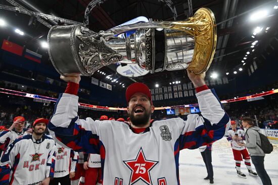 Russia Ice Hockey Kontinental League Metallurg - CSKA