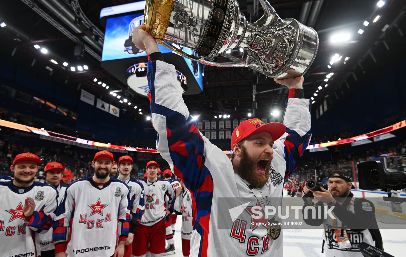 Russia Ice Hockey Kontinental League Metallurg - CSKA