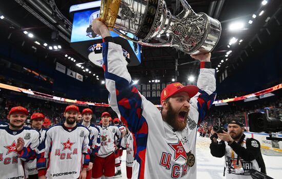 Russia Ice Hockey Kontinental League Metallurg - CSKA