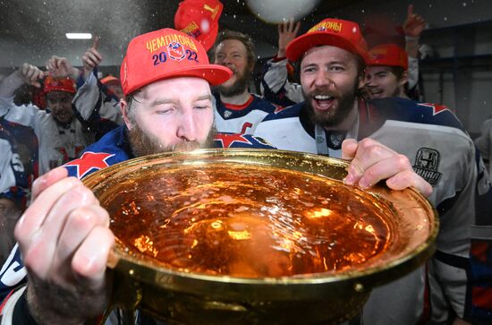 Russia Ice Hockey Kontinental League Metallurg - CSKA