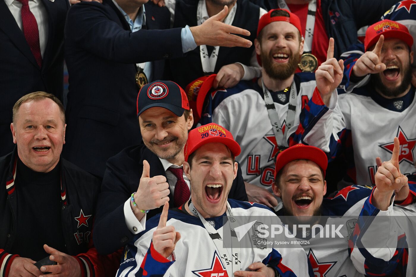 Russia Ice Hockey Kontinental League Metallurg - CSKA