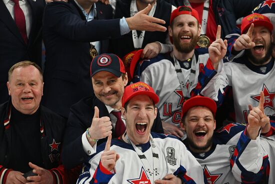 Russia Ice Hockey Kontinental League Metallurg - CSKA