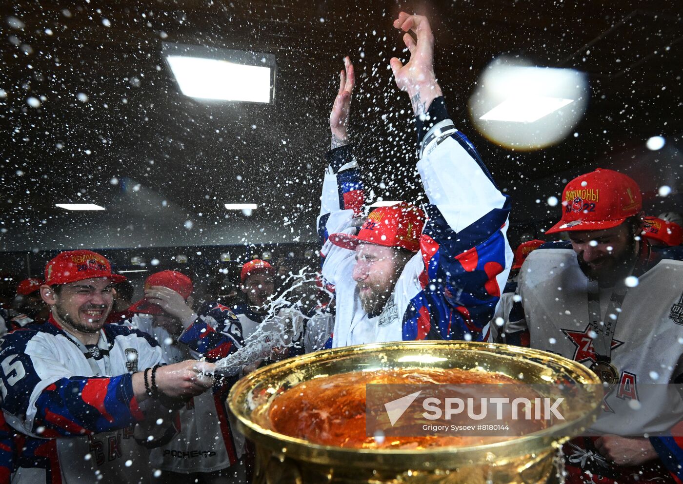 Russia Ice Hockey Kontinental League Metallurg - CSKA