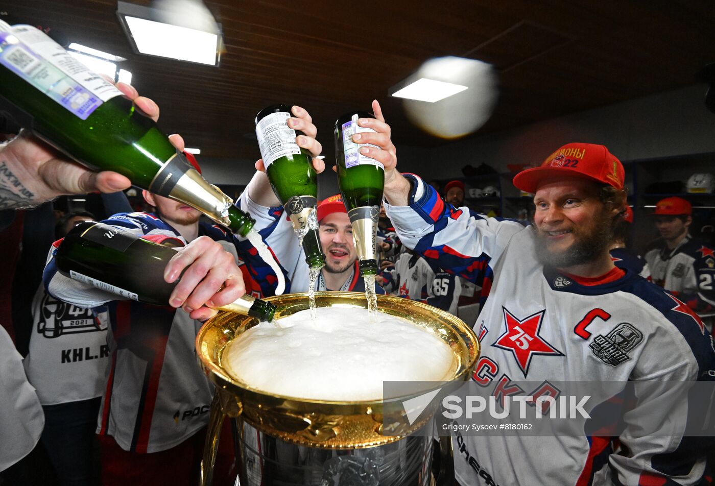 Russia Ice Hockey Kontinental League Metallurg - CSKA