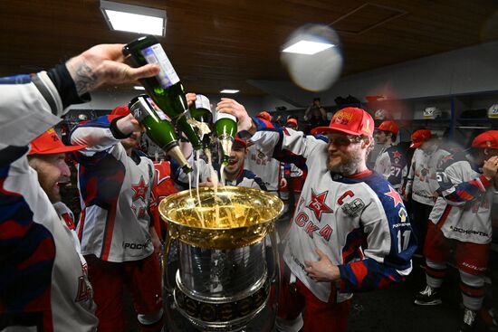 Russia Ice Hockey Kontinental League Metallurg - CSKA