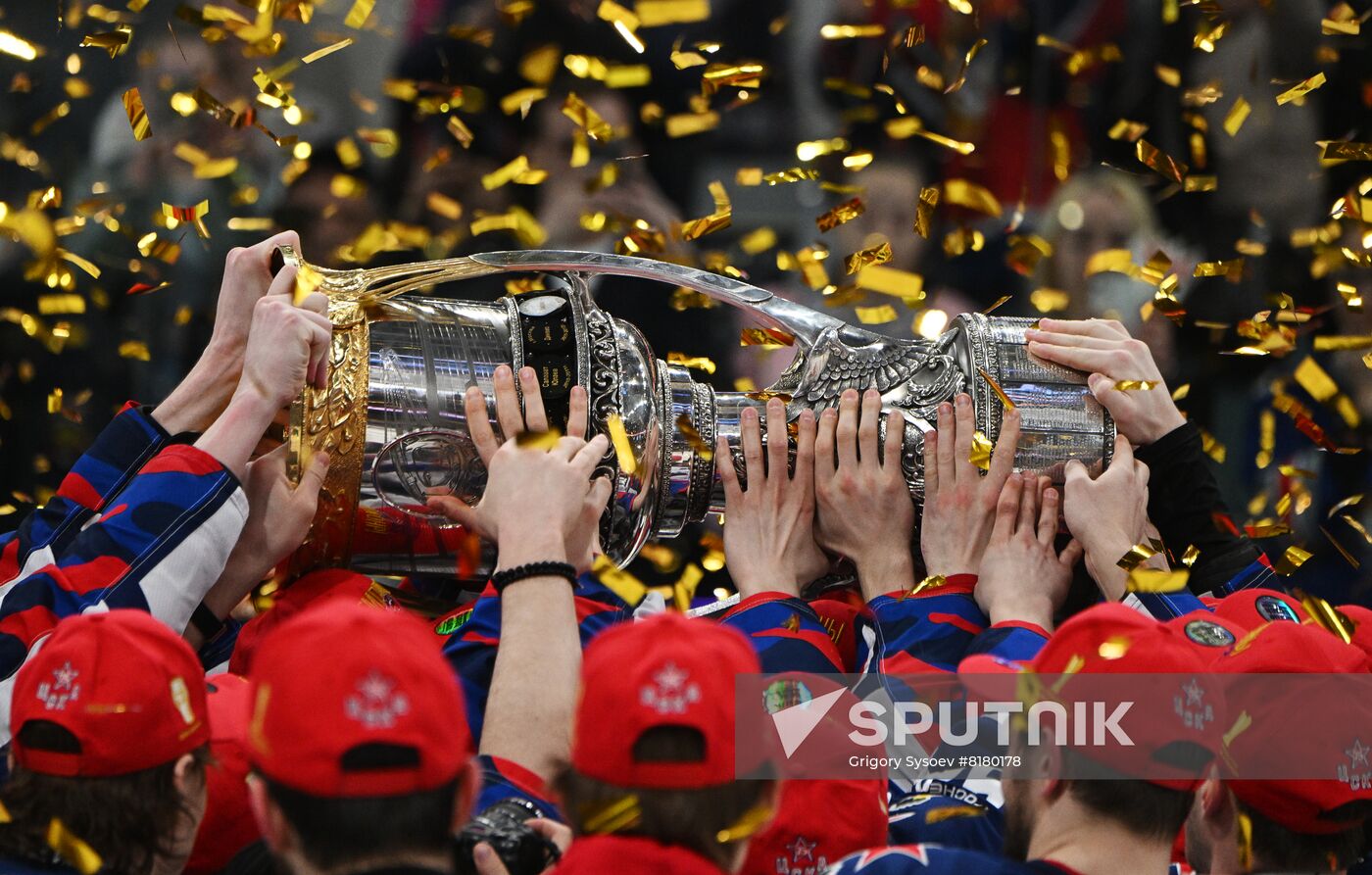 Russia Ice Hockey Kontinental League Metallurg - CSKA