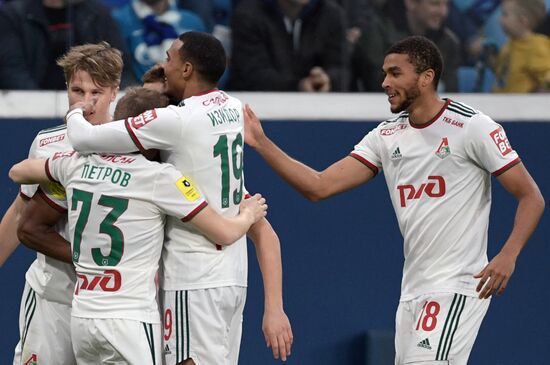 Russia Soccer Premier-League Zenit - Lokomotiv