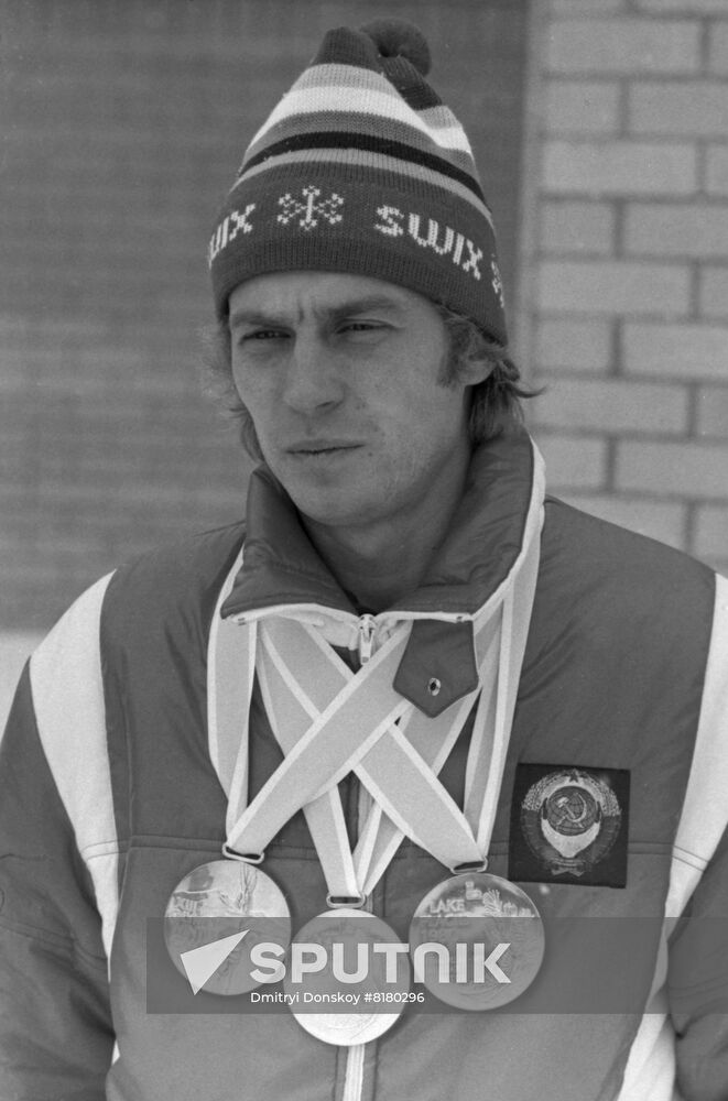 Skier Nikolai Zimyatov