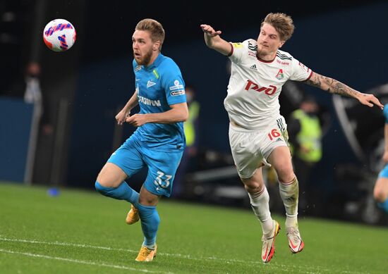 Russia Soccer Premier-League Zenit - Lokomotiv