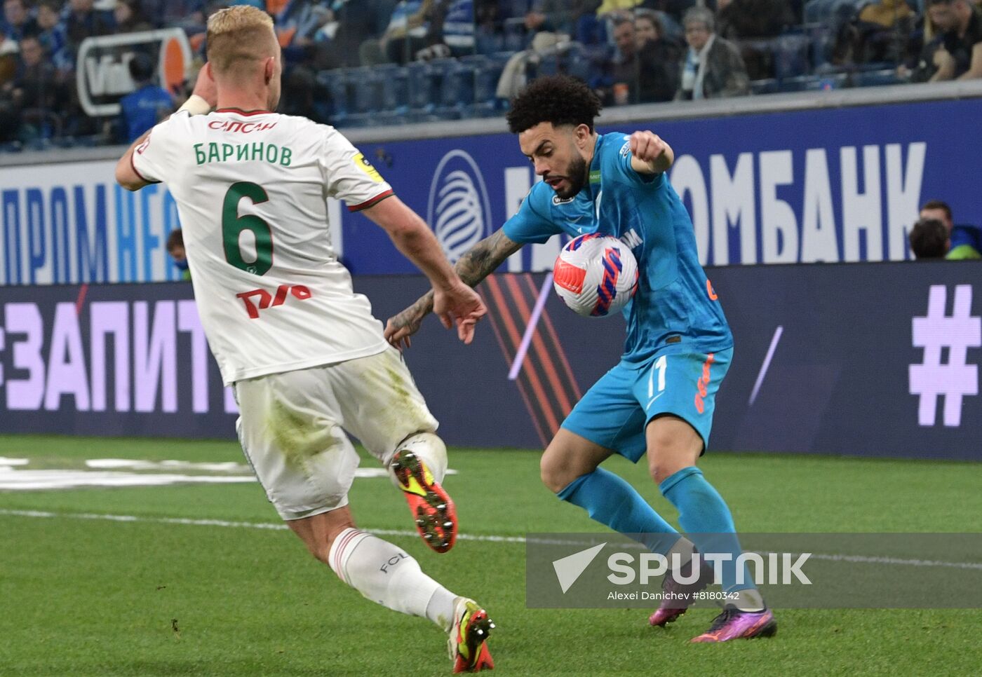 Russia Soccer Premier-League Zenit - Lokomotiv