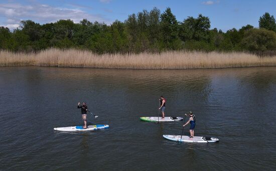 Russia SUP Surfing