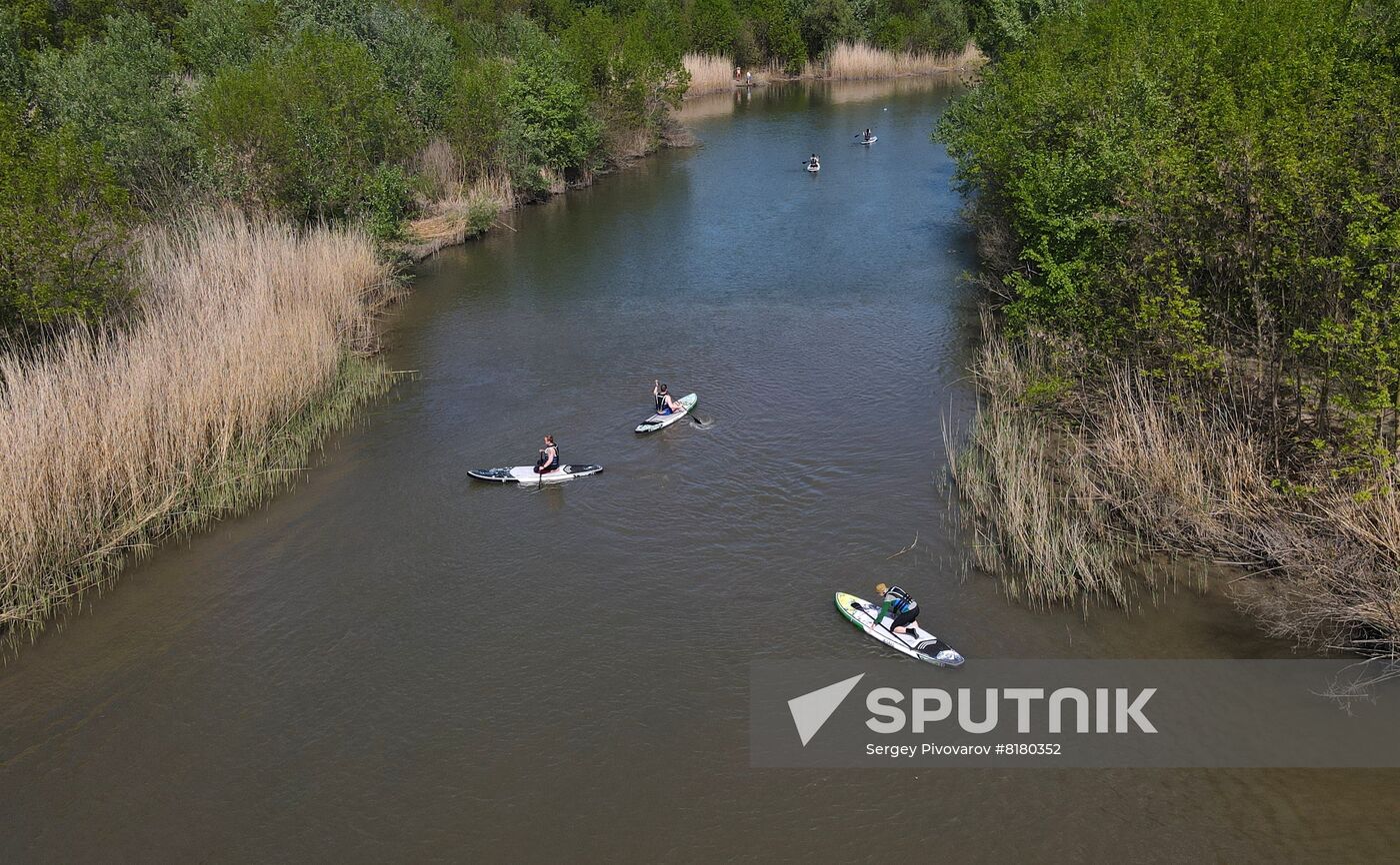 Russia SUP Surfing