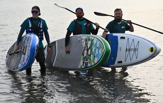 Russia SUP Surfing
