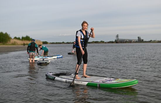 Russia SUP Surfing