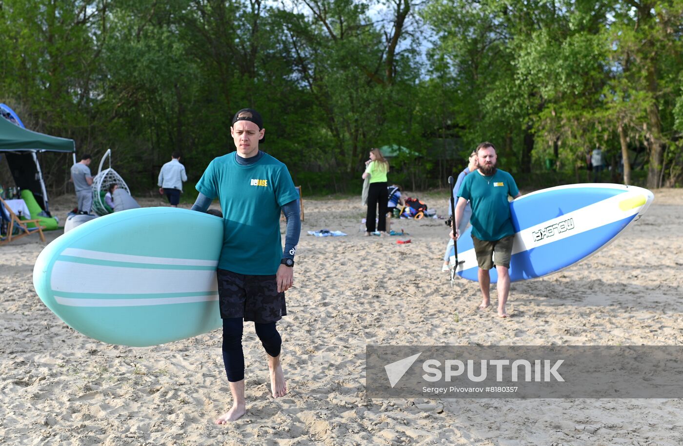 Russia SUP Surfing