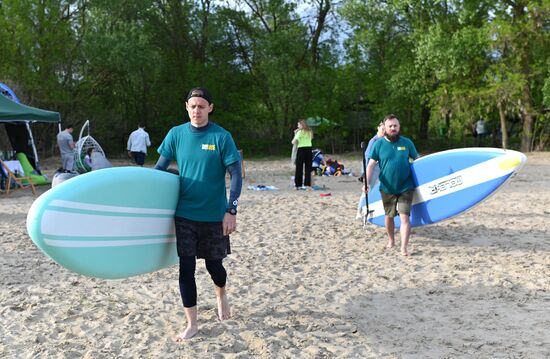 Russia SUP Surfing
