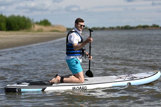 Russia SUP Surfing