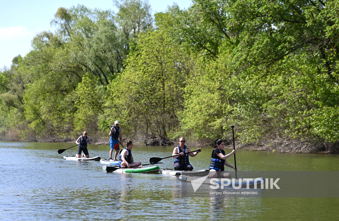Russia SUP Surfing
