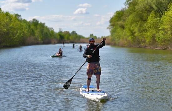 Russia SUP Surfing