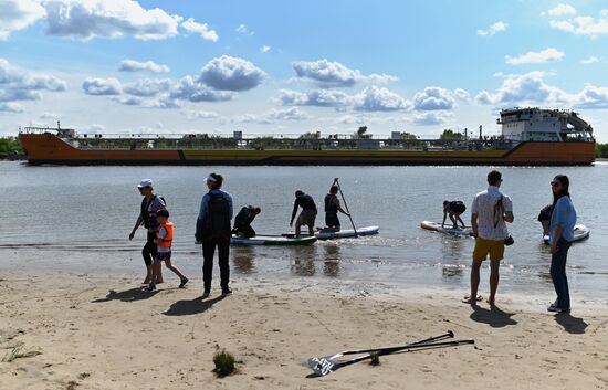 Russia SUP Surfing