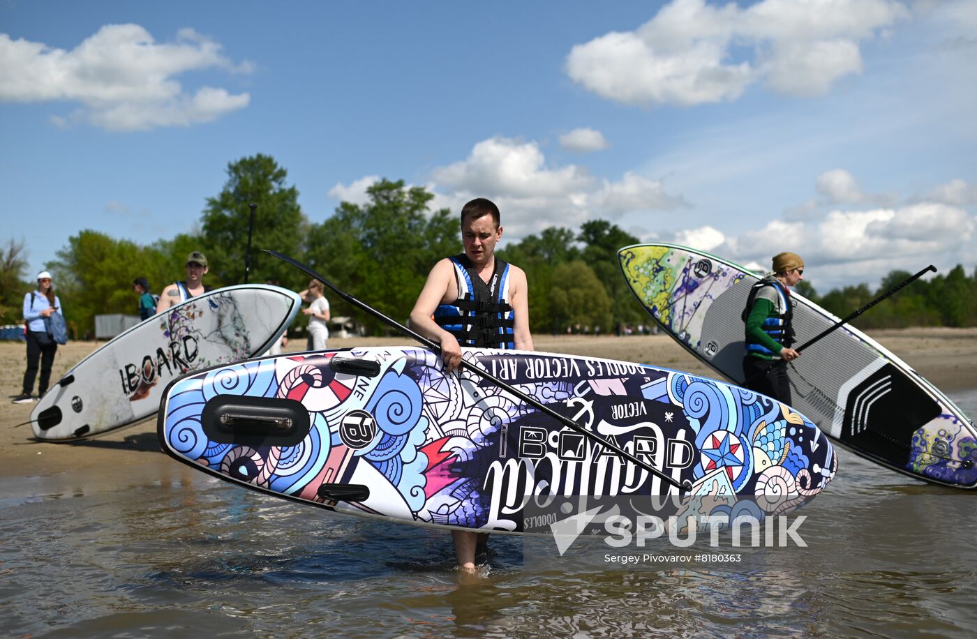 Russia SUP Surfing