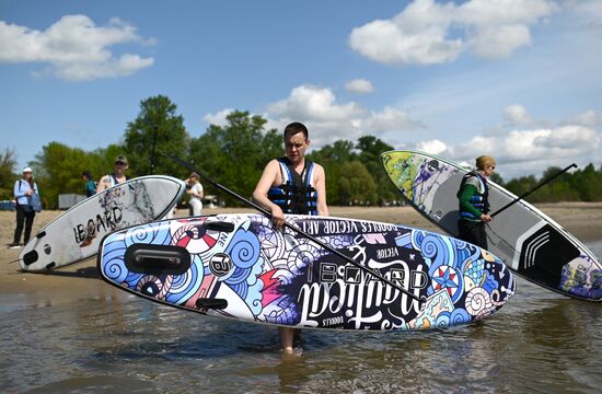 Russia SUP Surfing