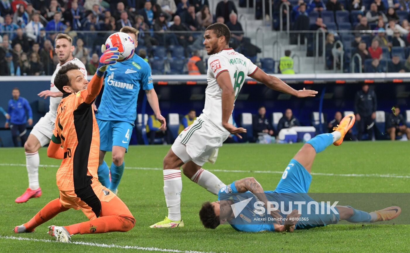 Russia Soccer Premier-League Zenit - Lokomotiv