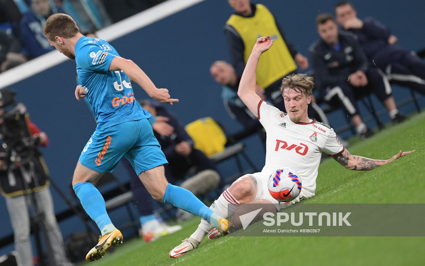 Russia Soccer Premier-League Zenit - Lokomotiv