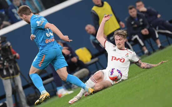 Russia Soccer Premier-League Zenit - Lokomotiv