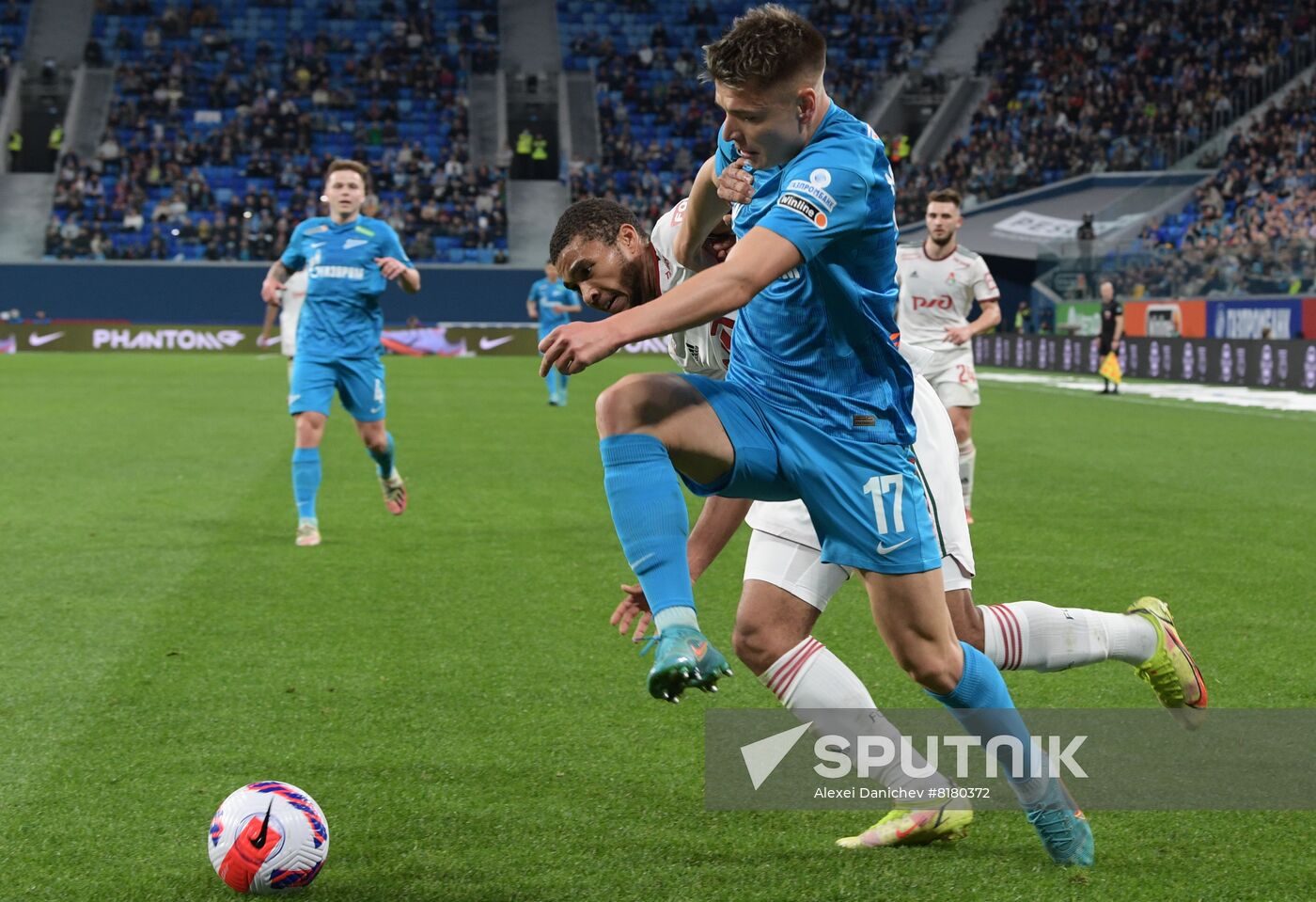 Russia Soccer Premier-League Zenit - Lokomotiv