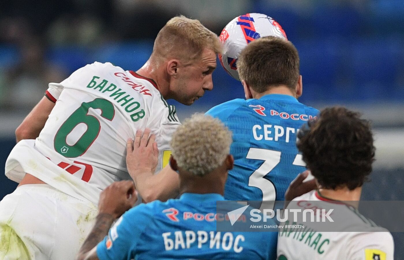 Russia Soccer Premier-League Zenit - Lokomotiv