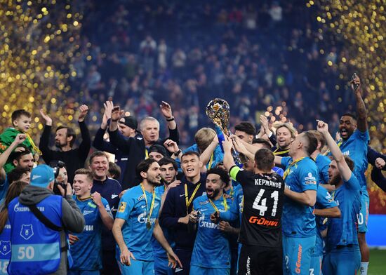 Russia Soccer Premier-League Zenit Championship