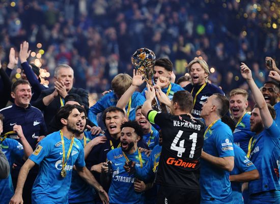 Russia Soccer Premier-League Zenit Championship