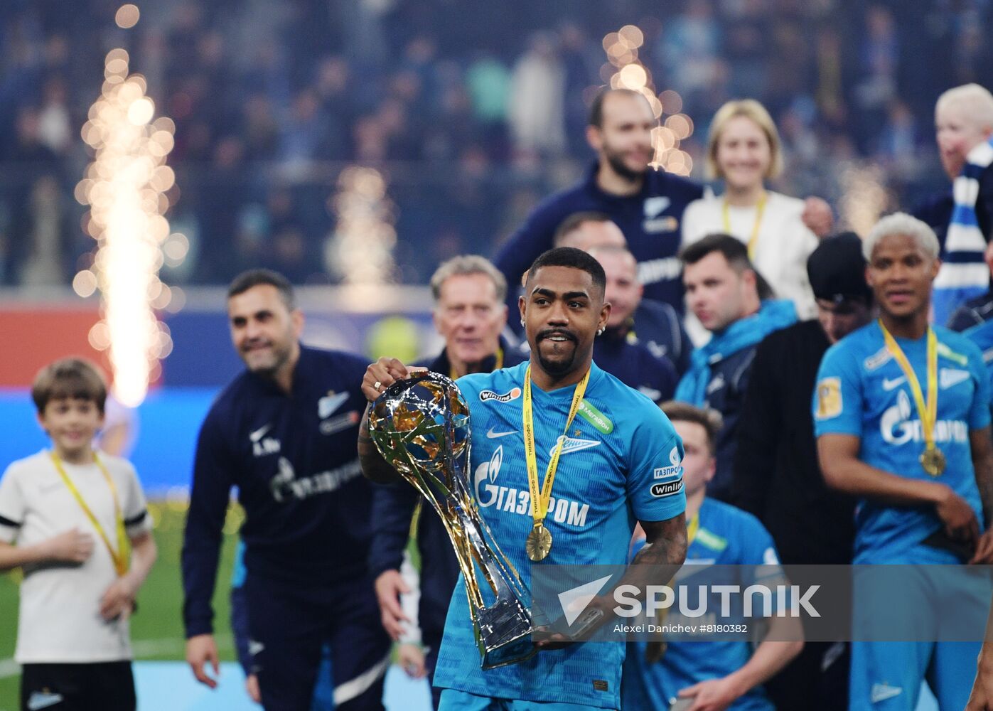 Russia Soccer Premier-League Zenit Championship