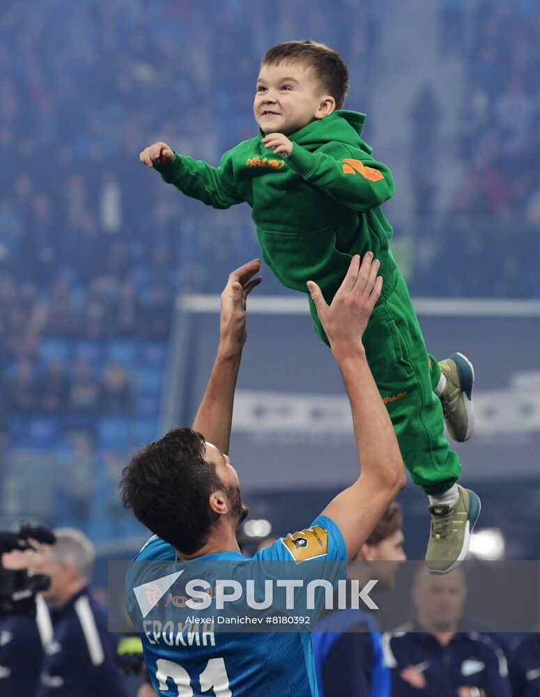 Russia Soccer Premier-League Zenit Championship