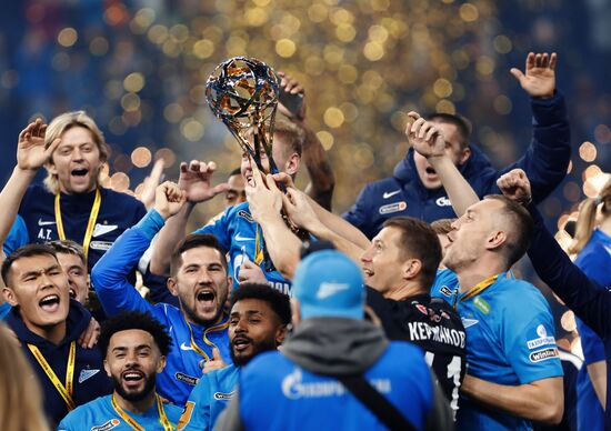 Russia Soccer Premier-League Zenit Championship