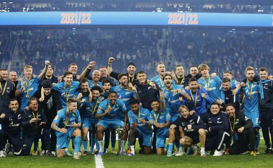 Russia Soccer Premier-League Zenit Championship