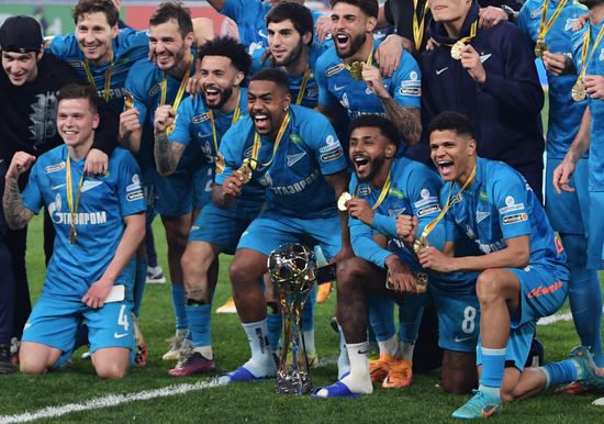 Russia Soccer Premier-League Zenit Championship