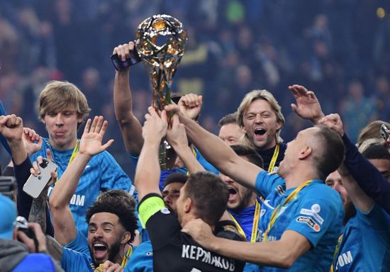 Russia Soccer Premier-League Zenit Championship