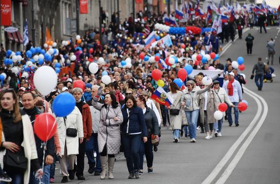 Russia May Day