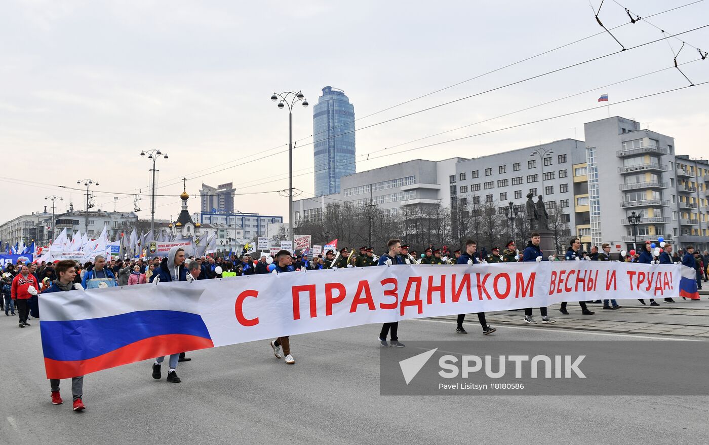 Russia May Day