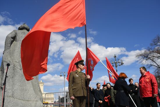 Russia May Day Communists Rallies